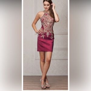 Formal mini dress size 4